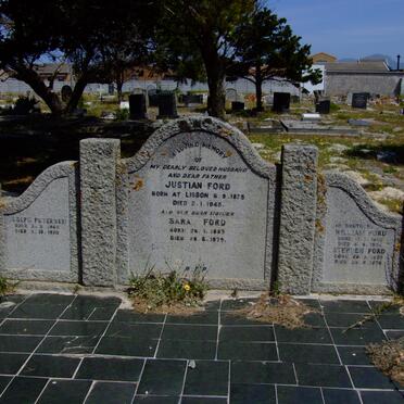 FORD Justian 1875-1945 &amp; Sarah 1893-1978 :: FORD William 1930-1974 :: FORD Stephen 1920-1976 :: PETERSEN Joseph 1943-1970