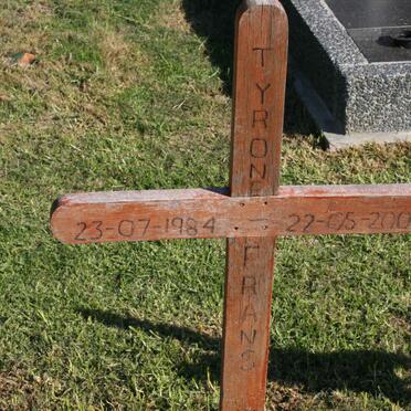 FRANS Tyrone 1984-2005