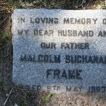 FRAME Malcolm Buchanan -1993