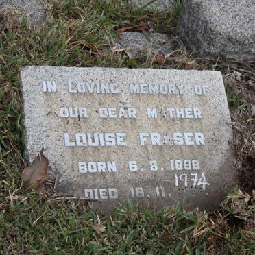 FRASER Louise 1888-1974