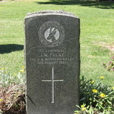 FULKE J.W. -1921