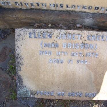 GREEN Ellen Janet nee BRISSON -1972