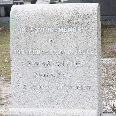 GRIFFITHS Edward Arthur 1916-1977