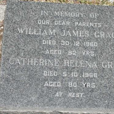 GRACE William James -1960 &amp; Catherine Helena -1968