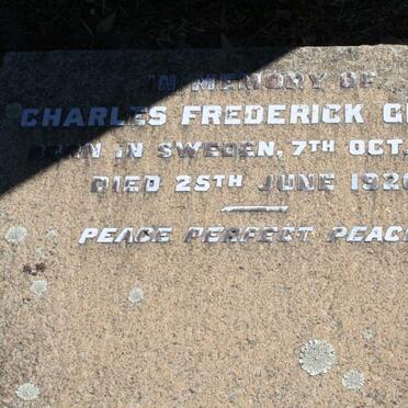 GRAHN Charles Frederick 1860-1926