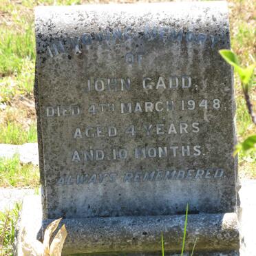 GADD John -1948