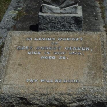 GERBER Gert Robert -1938