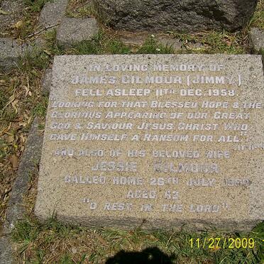GILMOUR James -1958 &amp; Jessie -1960