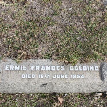 GOLDING Ermie Frances  -1954