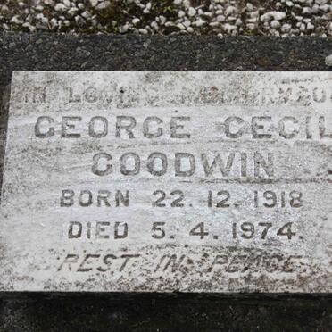 GOODWIN George Cecil 1918-1974