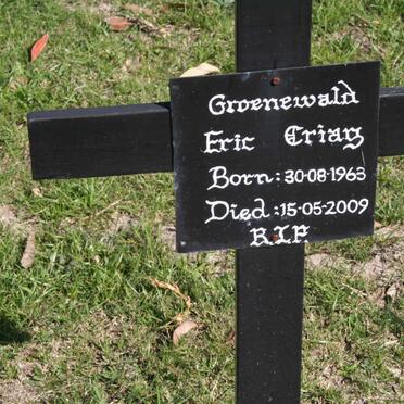 GROENEWALD Eric Criag 1963-2009