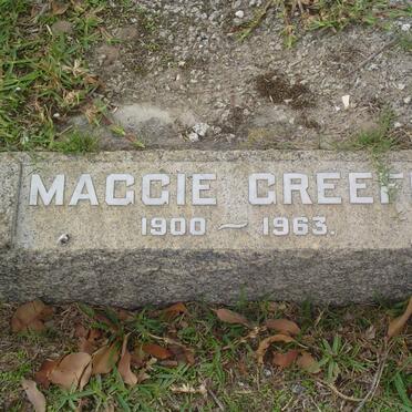 GREEFF Maggie 1900-1963