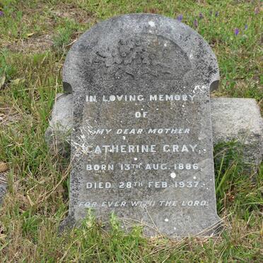 GRAY Catherine 1886-1937