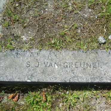 GREUNEN S.J., van