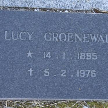 GROENEWALD Lucy 1895-1976