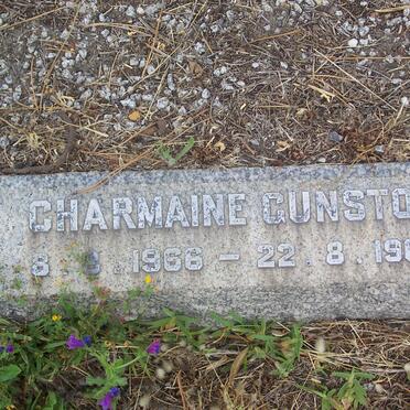 GUNSTON Charmaine 1966-1966
