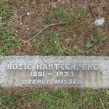 HARTZENBERG Rosie 1891-1939