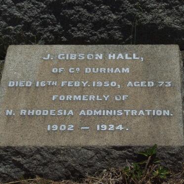 HALL J. Gibson -1950