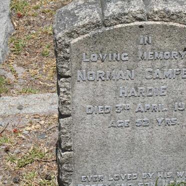 HARDIE Norman Campbell -1935