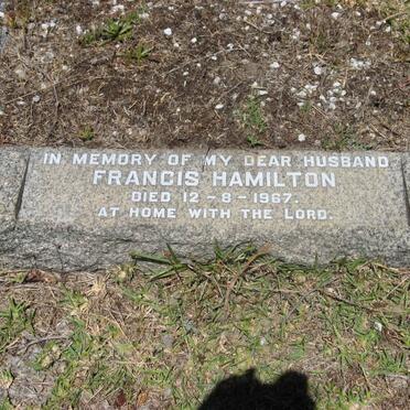 HAMILTON Francis -1967