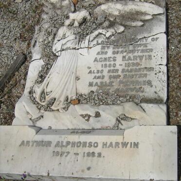 HARWIN Arthur Alphonso 1877-1962 &amp; Agnes 1880-1939 :: PERRINS Mable nee HARWIN -19?8