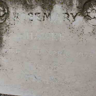 HAWKE Rosemary  -1978