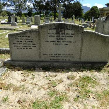 HENDRIKSE Rachael -1967 :: HENDRIKSE Lionel Edwin 1934-1956