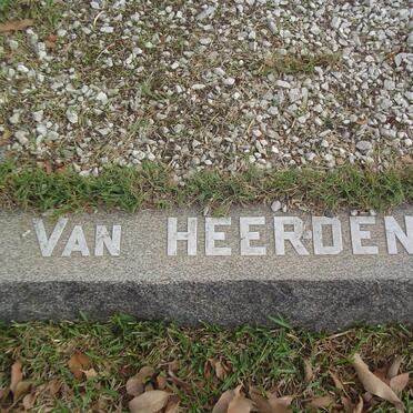 HEERDEN Pieter Hermanus, van 1924-1970 