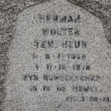 HEUW Herman Wolter, ten 1955-1978