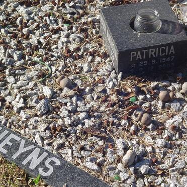 HEYNS Patricia 1947-2003