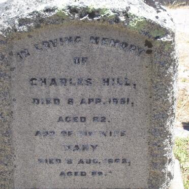 HILL Charles -1951 &amp; Mary -1962