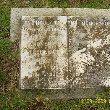 HILES Cornelius Frederick 1902-1965