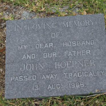 HOEPNER John -1966