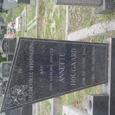 HOUGAARD Annette 1945-1966