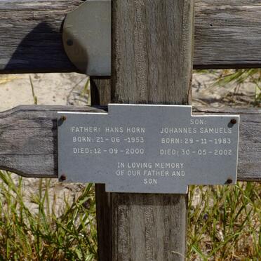 HORN Hans 1953-2000 :: HORN Johannes Samuels 1983-2002