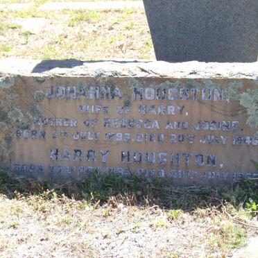 HOUGHTON Harry 1886-195? &amp; Johanna 1890-1946