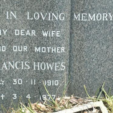 HOWES Francis 1910-1977