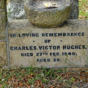 HUGHES Charles Victor -1940
