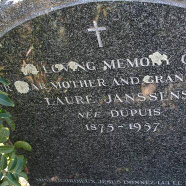 JANSSENS Laure nee DUPUIS 1875-1957