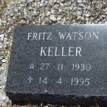 KELLER Fritz Watson 1930-1995