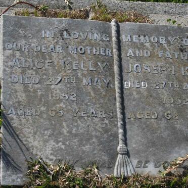 KELLEY Joseph -1952 &amp; Alice -1952