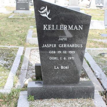 KELLERMAN Jasper Gerhardus 1919-1971