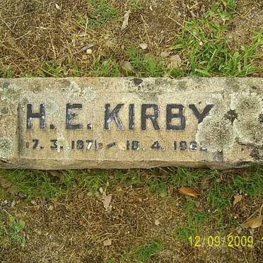 KIRBY H.E. 1871-19?2