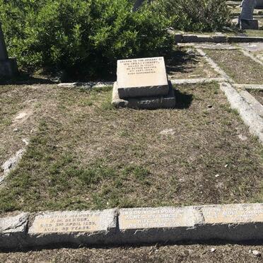 KIMBREY William -1944 :: DE KOCK J.M. -1939 :: KIMBREY A.E. -1943 &amp; Agnes Ida -1963