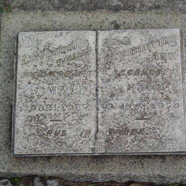 KLERK C.J., de -1950