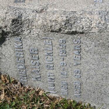 KAISER Friederika -1959