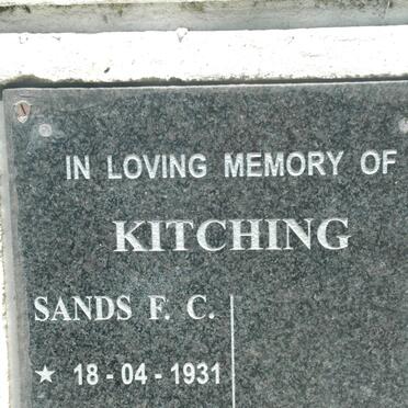 KITCHING Sands F.C. 1931-1997