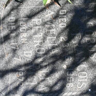 KRIEL Jacobus Francois -1956 &amp; Amelia Petronella DAVIS -1973