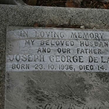 LANGE Joseph George, de 1936-1979