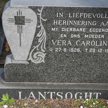 LANTSOGHT Vera Caroline 1926-1978